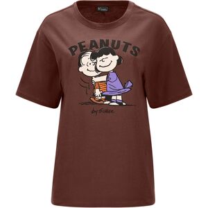 Freddy T-shirt comfort fit in jersey con stampa Peanuts Rocky Road Donna Xxs