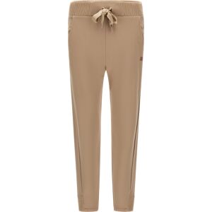 Freddy Pantaloni in felpa di viscosa con inserti in costina Tuffet Donna Extra Large