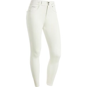 Freddy Pantaloni N.O.W.® skinny vita media tessuto traspirante Blanc De Blanc Donna Medium