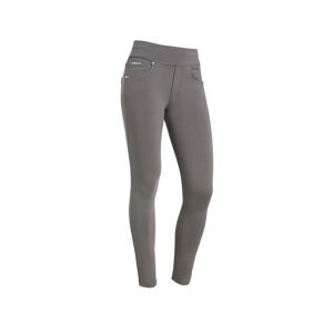 Freddy Pantaloni N.O.W.® skinny vita media risvoltabile in jersey Grigio Fumo Donna Extra Small