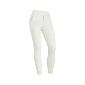 Freddy Leggings N.O.W.® slim fit vita media in similpelle Lily White Donna Medium