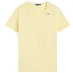 Freddy T-shirt in jersey con borchie metallizzate sui fianchi Sunshine Donna Small