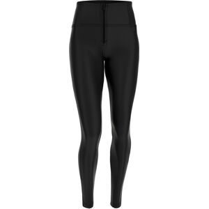 Freddy Pantaloni push up WR.UP® skinny vita alta con zip similpelle Nero Donna Medium