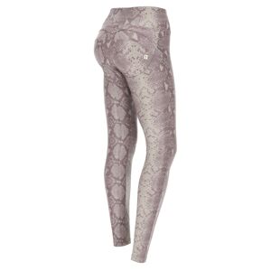 Freddy Pantaloni skinny WR.UP® similpelle reptile bordeaux Multicolore Pitonato Donna Extra Small