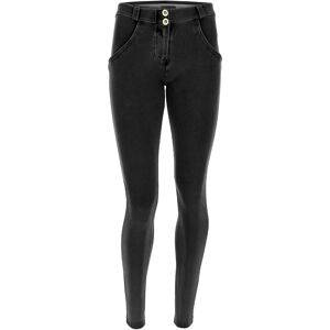 Freddy Jeggings push up WR.UP® skinny in cotone organico Jeans Nero-Cuciture In Tono Donna Extra Large