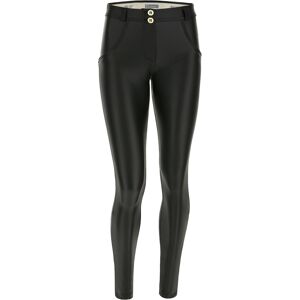 Freddy Pantaloni push up WR.UP® skinny in similpelle ecologica Nero Donna Large