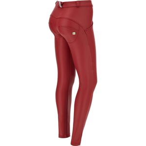 Freddy Pantaloni push up WR.UP® skinny in similpelle ecologica Deep Claret Donna Medium