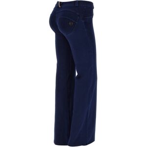 Freddy Jeggings push up WR.UP® con fondo super flare e vita bassa Jeans Scuro-Cuciture Blu Donna Large