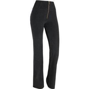 Freddy Jeggings WR.UP® vita super alta e fondo flare molto ampio Jeans Nero-Cuciture In Tono Donna Extra Large