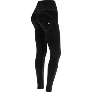 Freddy Jeggings push up WR.UP® vita super alta con zip in tono Jeans Nero-Cuciture In Tono Donna Extra Large