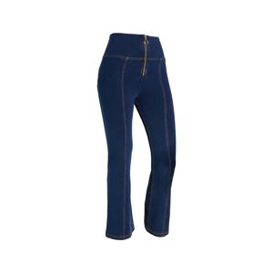 Freddy Jeggings WR.UP® vita alta con zip, fondo cropped a zampa Denim Indigo+Tob.Seams Donna Medium