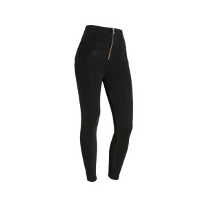 Freddy Jeggings push up WR.UP® vita alta con zip, cucitura centrale Jeans Nero-Cuciture In Tono Donna Extra Small
