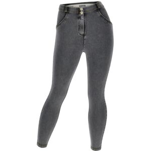 Freddy Jeggings push up WR.UP® 7/8 curvy con gamba superskinny Gray Jeans-Yellow Seams Donna Extra Small