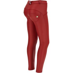 Freddy Pantaloni push up WR.UP® 7/8 superskinny similpelle ecologica Deep Claret Donna Xxs