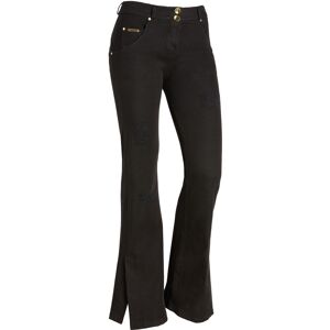 Freddy Jeans push up WR.UP® distressed fondo flare con aperture Nero Donna Large