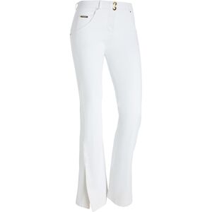 Freddy Jeans push up WR.UP® distressed fondo flare con aperture Bianco Donna Large