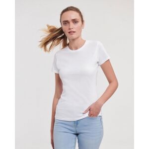 Russell 100 T-shirt Ladies' Slim neutro o personalizzato