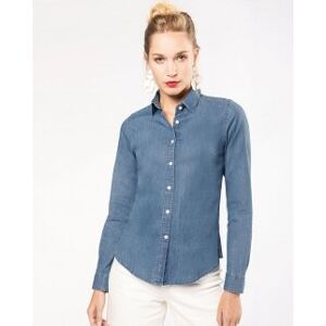 Kariban 100 Camicia Denim donna neutro o personalizzato