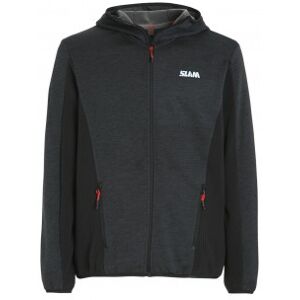 Slam Felpa Act Hooded Power Fleece graphite XS