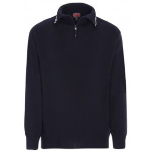 Slam Maglioncino a collo alto Sobek dark navy L