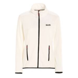 Slam Felpa da donna Act Grid Fleece off white S