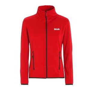 Slam Felpa da donna Act Grid Fleece chilli S