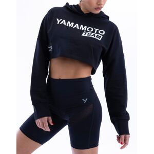 YAMAMOTO OUTFIT Woman Hooded Short Sweatshirt Yamamoto® Team Colore: Nero S