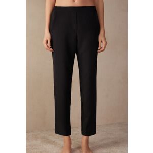 Intimissimi Pantaloni con Tasche Donna Nero Taglia M