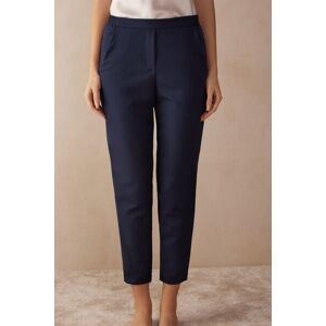 Intimissimi Pantaloni Lunghi con Tasche Donna Blu Taglia M