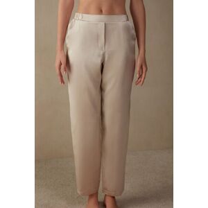 Intimissimi Pantalone Dritto in Seta Donna Naturale Taglia S