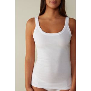 Intimissimi Canotta Vogatore in Cotone Superior Donna Bianco Taglia M