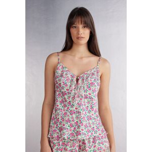 Intimissimi Top in Raso Life is a Flower Donna Floreale Taglia S