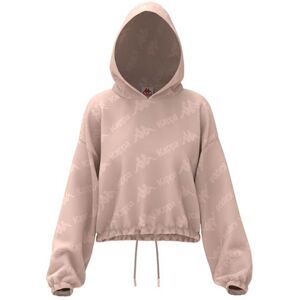 Kappa Felpa Con Cappuccio Rosa Donna S