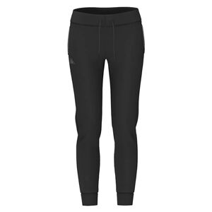 Kappa Pantaloni Con Polsino Nero Donna L