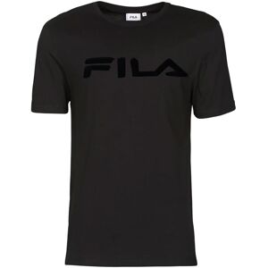 Fila T-Shirt Logo Tono Su Tono Nero Donna S