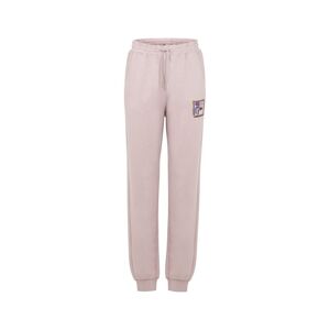 Fila Pantaloni Con Polsino Logo Multicolore Lilla Donna S