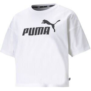 Puma T-Shirt Crop Bianco Donna M