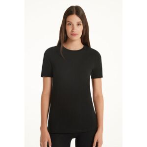 Tezenis T-shirt Basic Jersey Donna Nero Tamaño XL