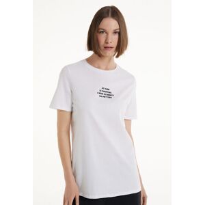 Tezenis T-Shirt Cotone con Stampa Donna Stampa Tamaño L