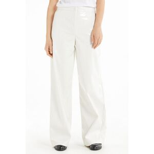 Tezenis Pantalone Lungo Dritto Effetto Vinile Donna Bianco Tamaño M