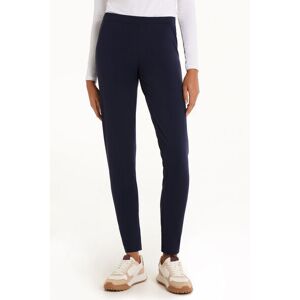 Tezenis Leggings Basic in Cotone Donna Blu Tamaño M