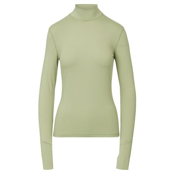 aztech mountain next to skin w - maglia manica lunga - donna light green s