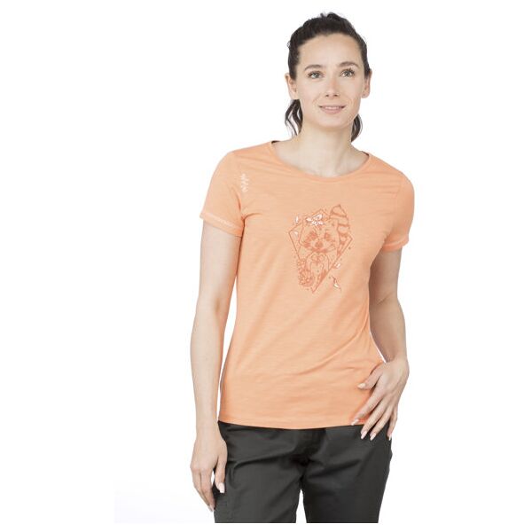 chillaz gandia little bear heart - t-shirt- donna orange 38