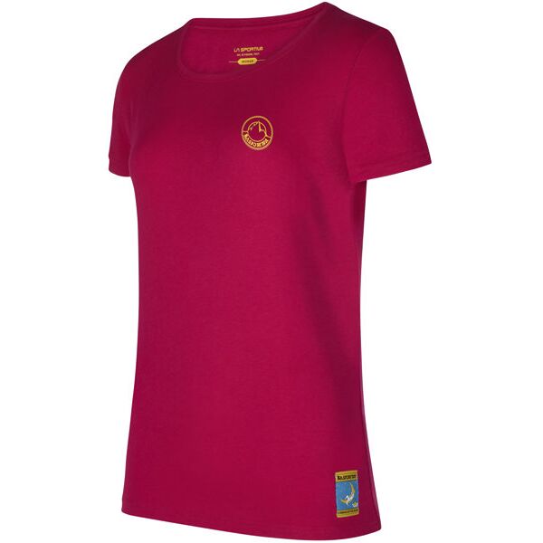 la sportiva climbing on the moon - t-shirt - donna pink s