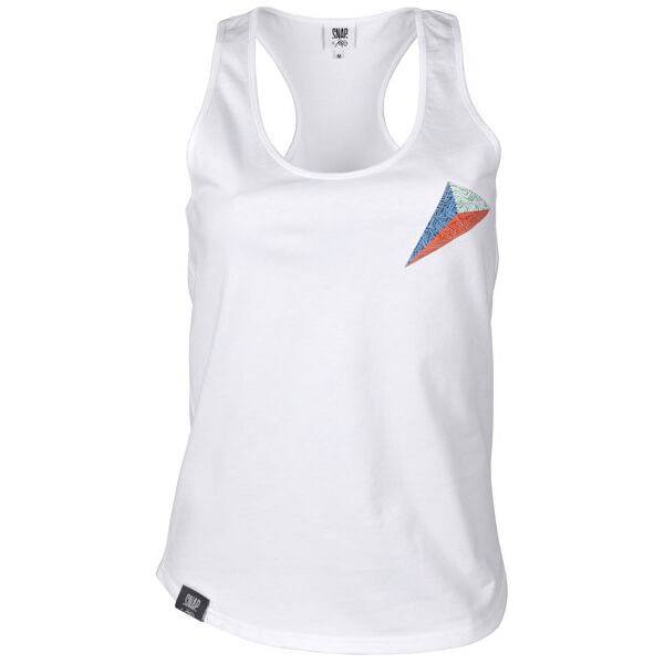 snap astro fit - top arrampicata - donna white s