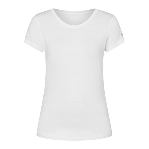 super.natural w base 140 - t-shirt - donna white xl