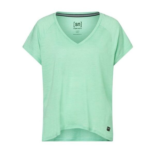 super.natural jonser - t-shirt - donna green xs