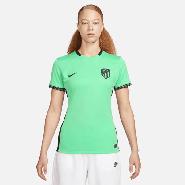 nike maglia da calcio  dri-fit atlético de madrid 2023/24 stadium da donna – terza - verde