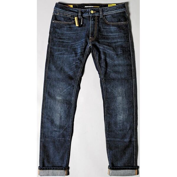 spidi denim qualifier pantaloni slim fit blu 38