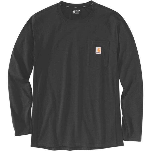 carhartt force flex pocket camicia a maniche lunghe nero m